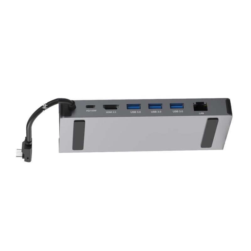 داک شارژر مدل handheld game console type c dock station 6 in 1 with holder